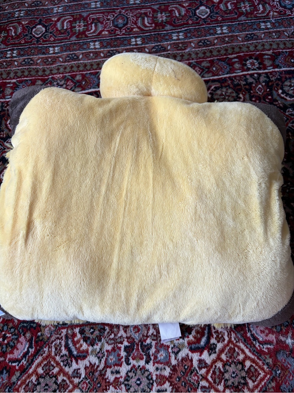Pillow Pet Plush Bee Pillow Toy - Yellow with Brown & Red Accent - Picture 4 of 7